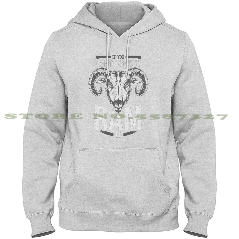 "Si no puedes esquivarlo, Ram It" Hoodie