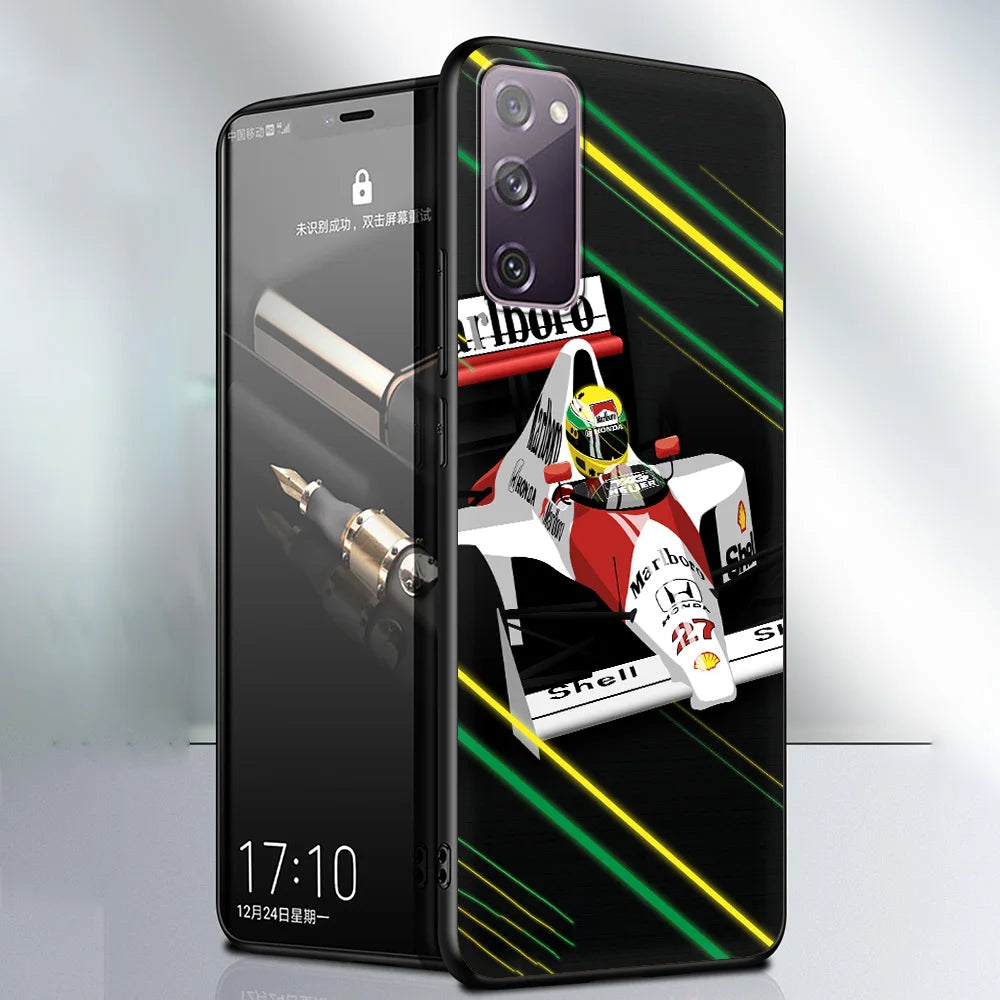 Formel -1 -Legends Telefonkoffer für Samsung