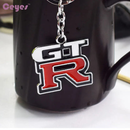 Keychain in metallo del logo GT-R per i fan di Nissan