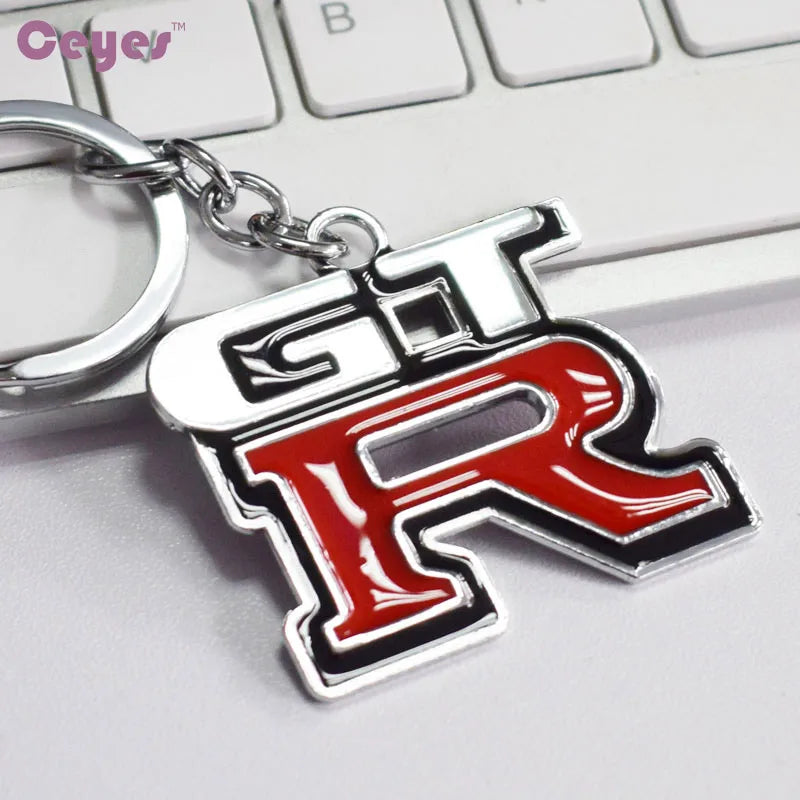 GT-R Logo Metal Keychain für Nissan-Fans