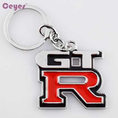 GT-R Logo Metal Keychain für Nissan-Fans