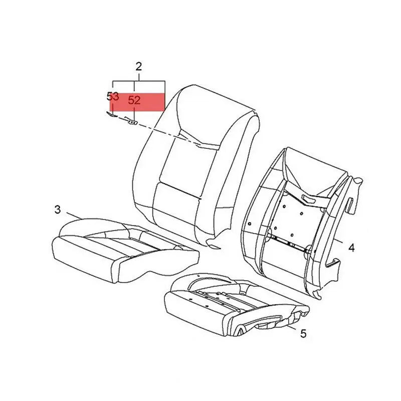 Emblema della cresta Wave per Cadillac