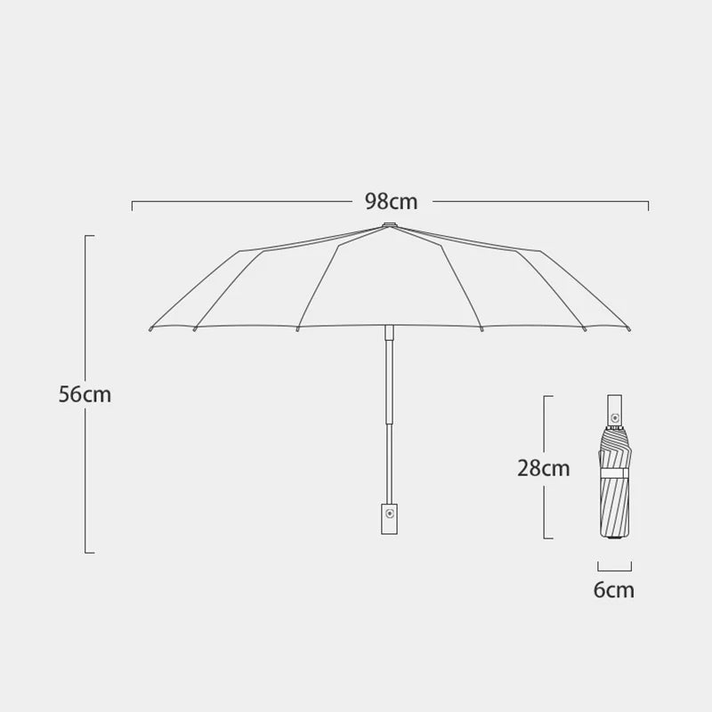 Parapluie automatique emblème Lamborghini