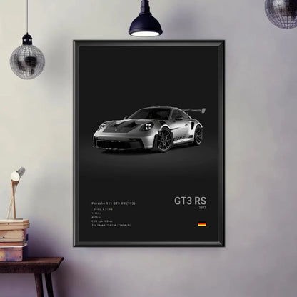 Decorazioni poster Porsche 911 GT3 RS