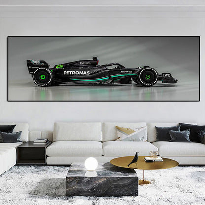 F1 Lewis Hamilton Racing Poster Decor