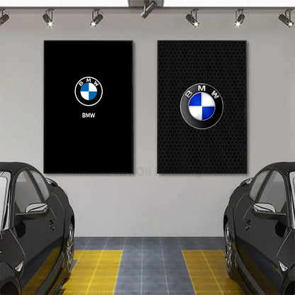 Arte de pared del logotipo de BMW