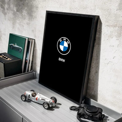 Arte de pared del logotipo de BMW