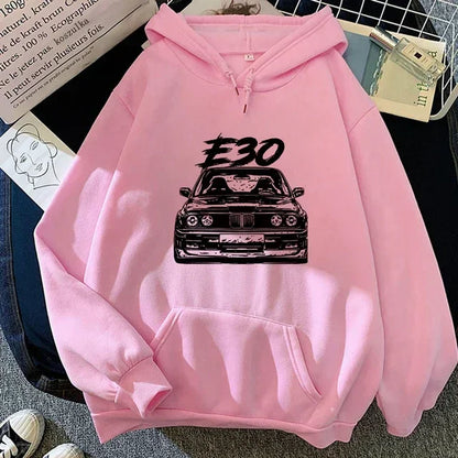 سويت شيرت بقلنسوة للرجال E30