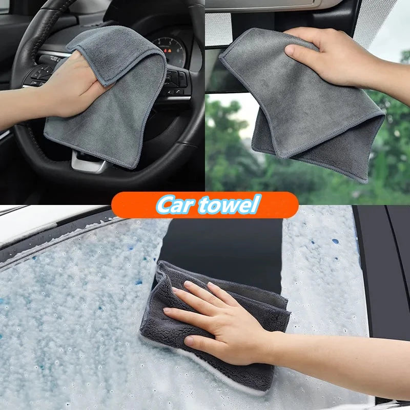 M Serviette en microfibre de performance pour le nettoyage de la voiture