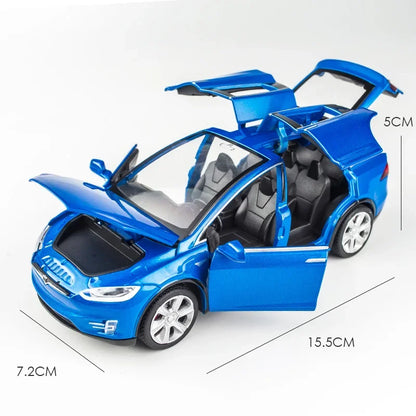 1:32 Tesla Model X 90 Alloy Car Model