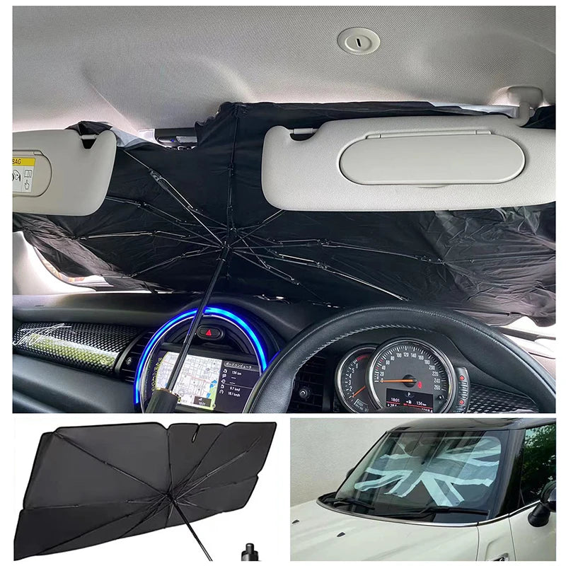 Foldable Car Sunshade Umbrella for Mini Cooper