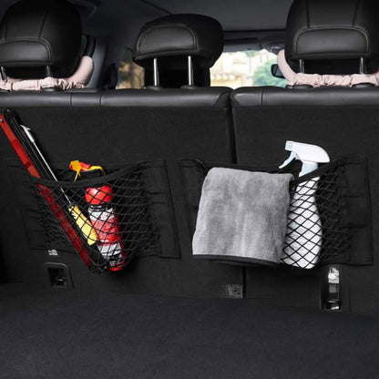 Car Trunk Seat Back Elastic Storage Net