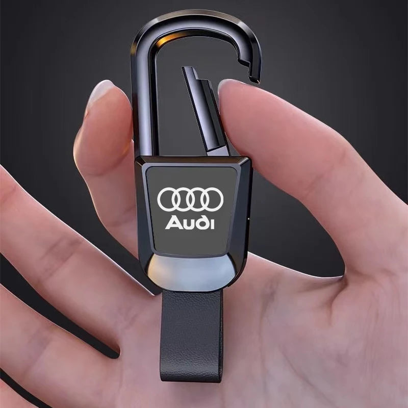 Porte-clés en cuir Audi Premium