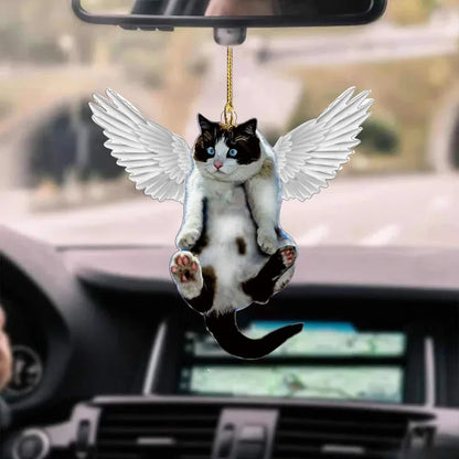 2D Decorative Cat and Dog Car Hanging Ornament