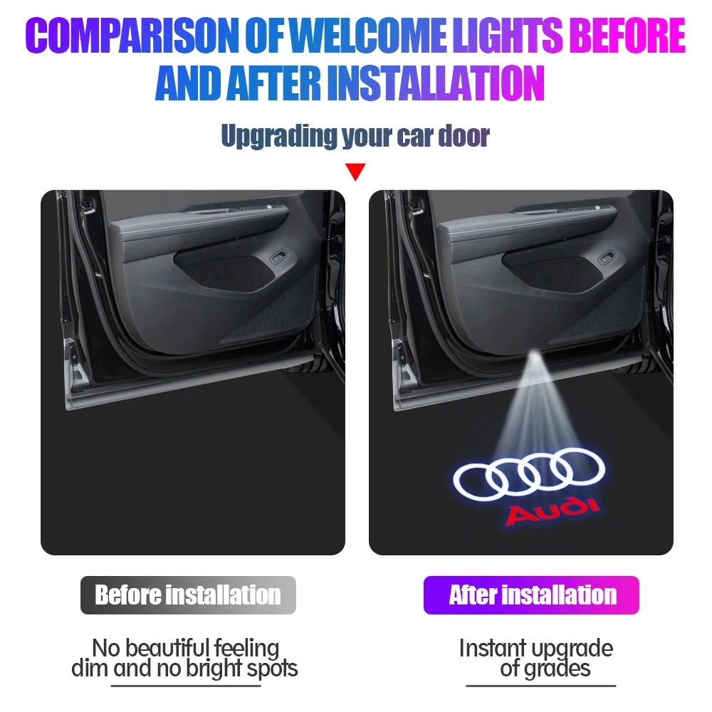 Puerta LED Audi