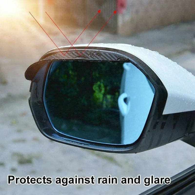 Rearview Mirror Rain Guard