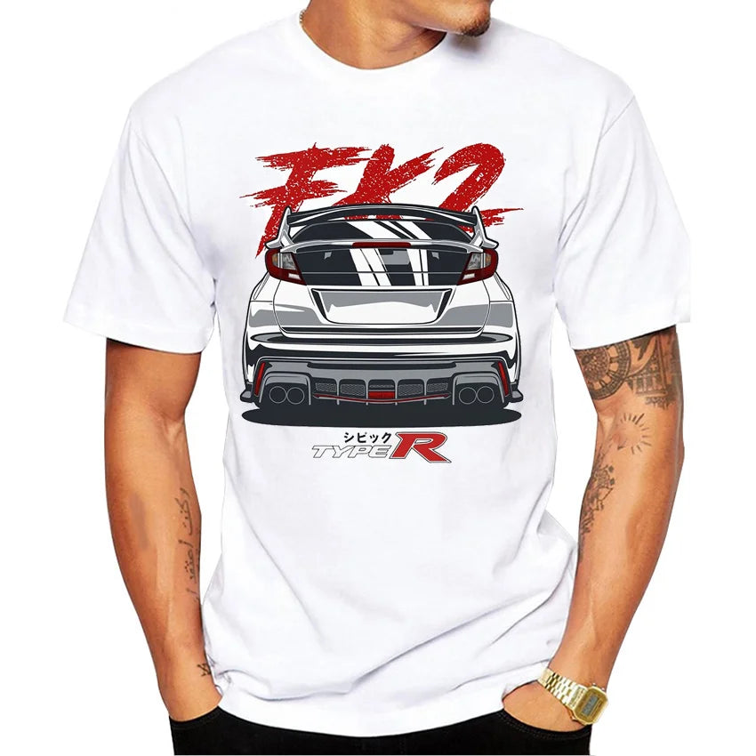 T-shirt civic di tipo R