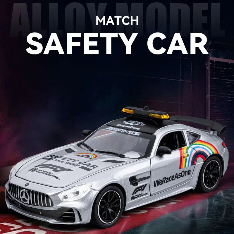 1:24 Benz GTR F1 Modello in lega di auto di sicurezza