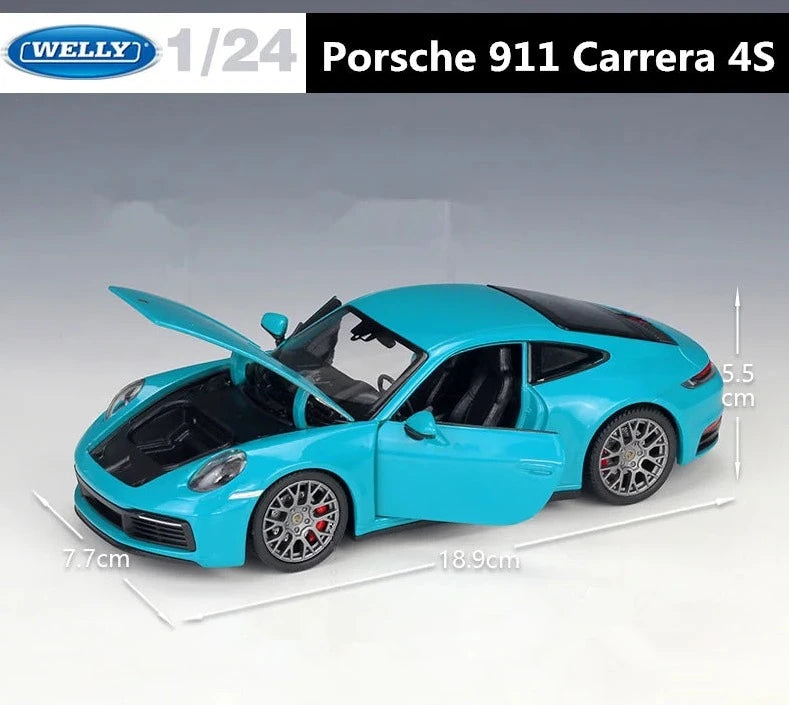 Porsche 911 Carrera 4S in miniatura