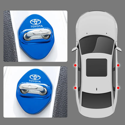 Car Door Lock Cover Case For Toyota