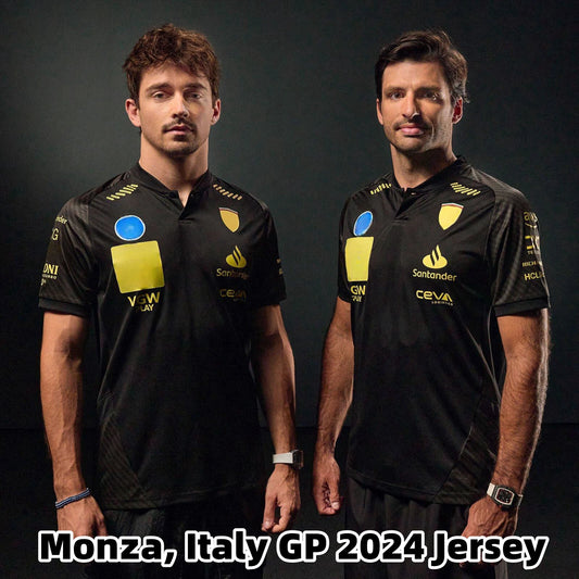 Uniforme de camiseta Carlos Sainz italiano Monza GP