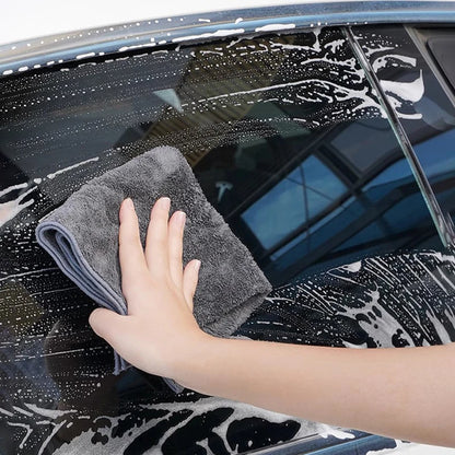 Serviette de lavage de voiture en microfibre BMW