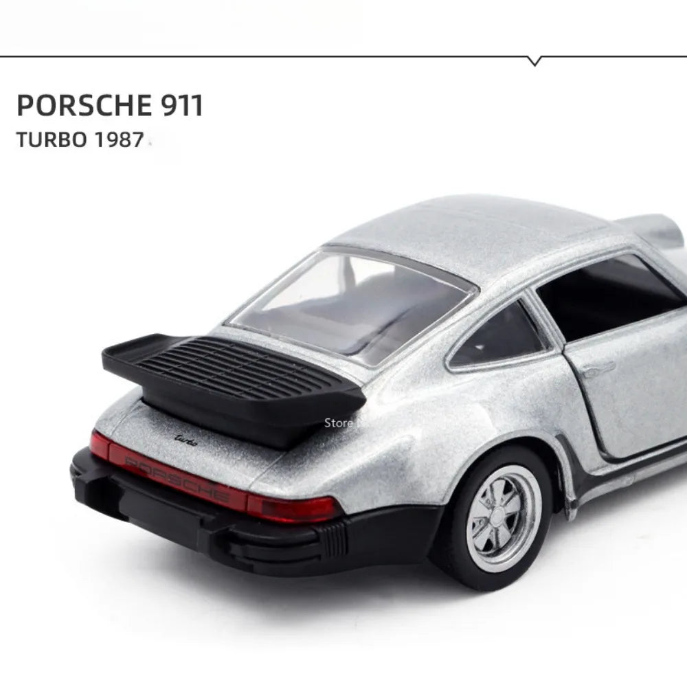 Porsche 911 Turbo 1/36 Skala -Miniatur