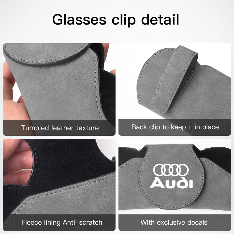 Estuche de gafas multifuncional para Audi