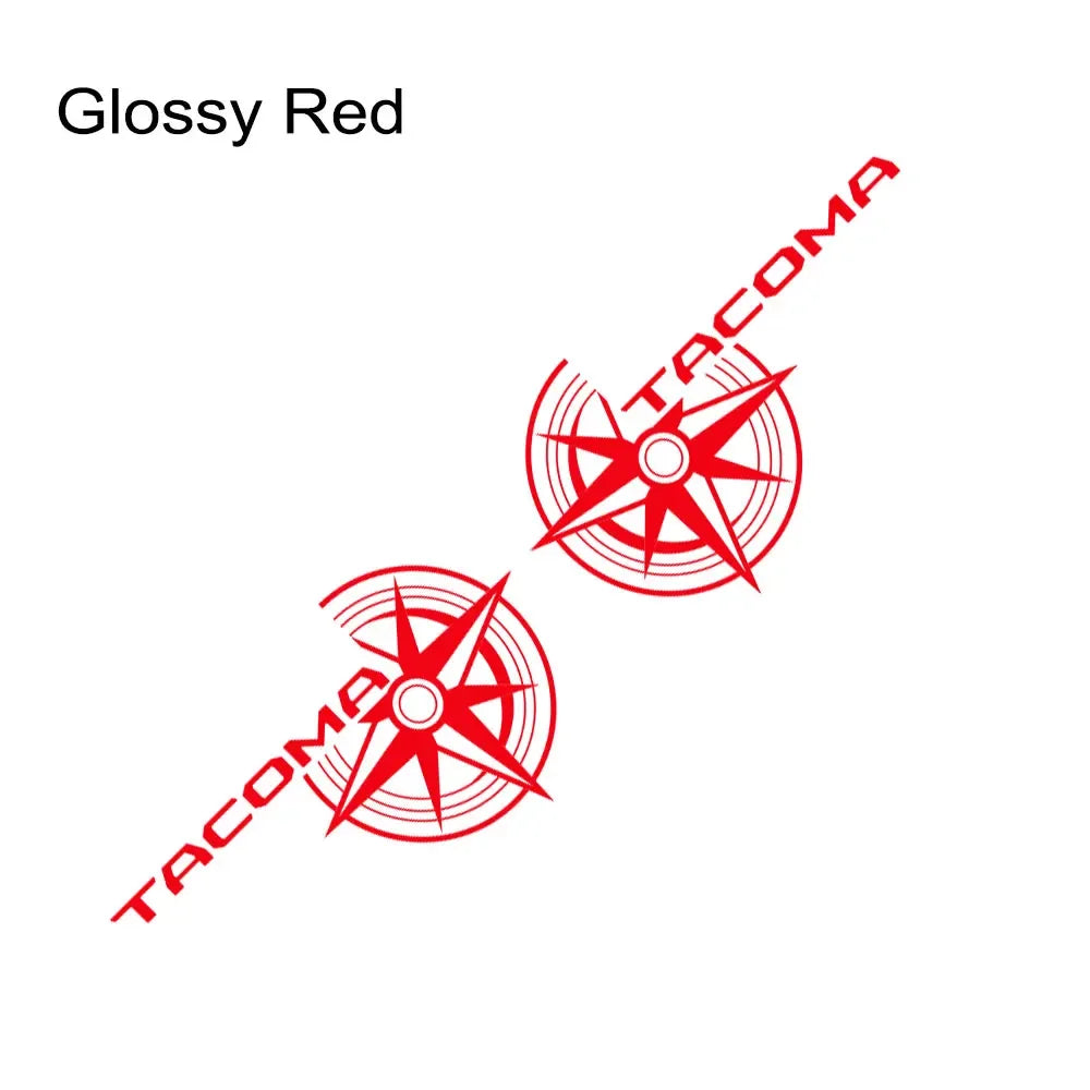 Calcomanía de automóvil de tacoma compass 