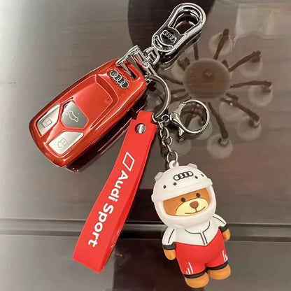 Audi Bear Keychain