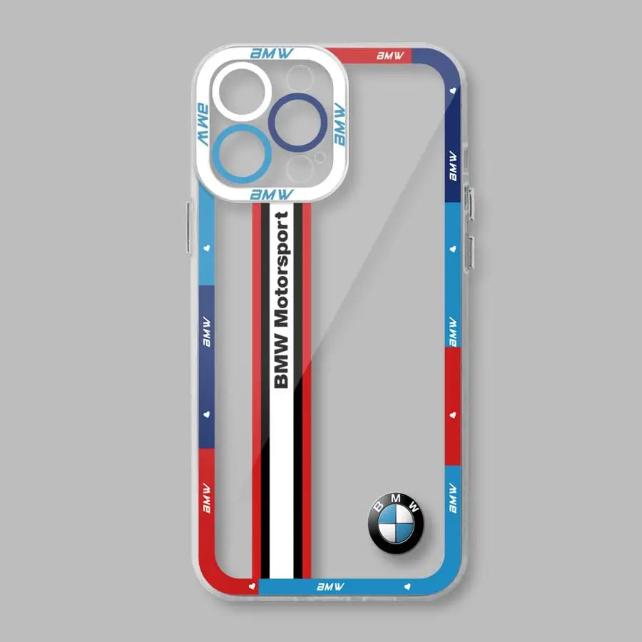 BMW Motorsport Clear Phone Case 