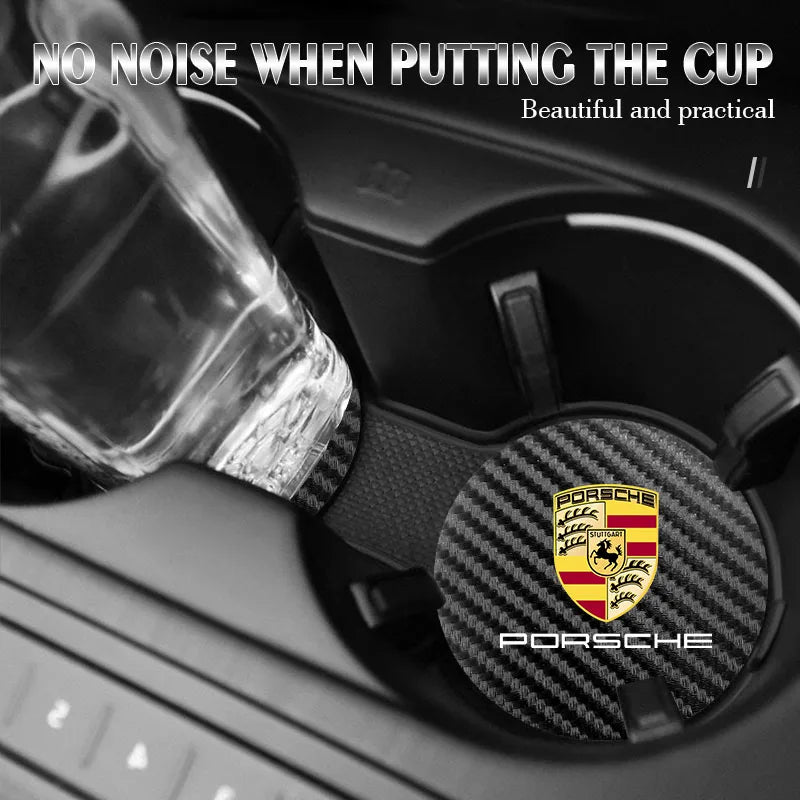 Porte-tasse en fibre de carbone Porsche