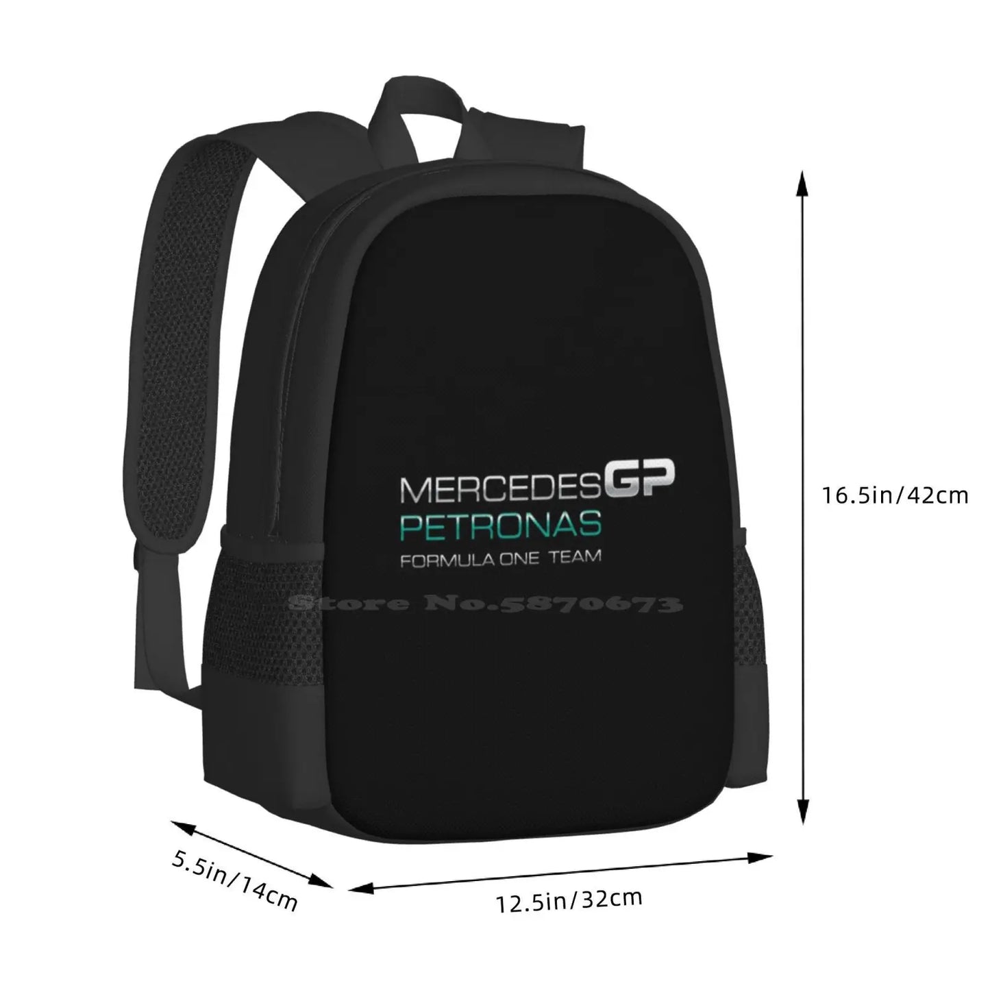 Mercedes GP Petronas Formel 1 -Team -Rucksack