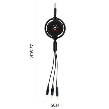 Mercedes-Benz 3-in-1 Charging Cable - USB to Type-C