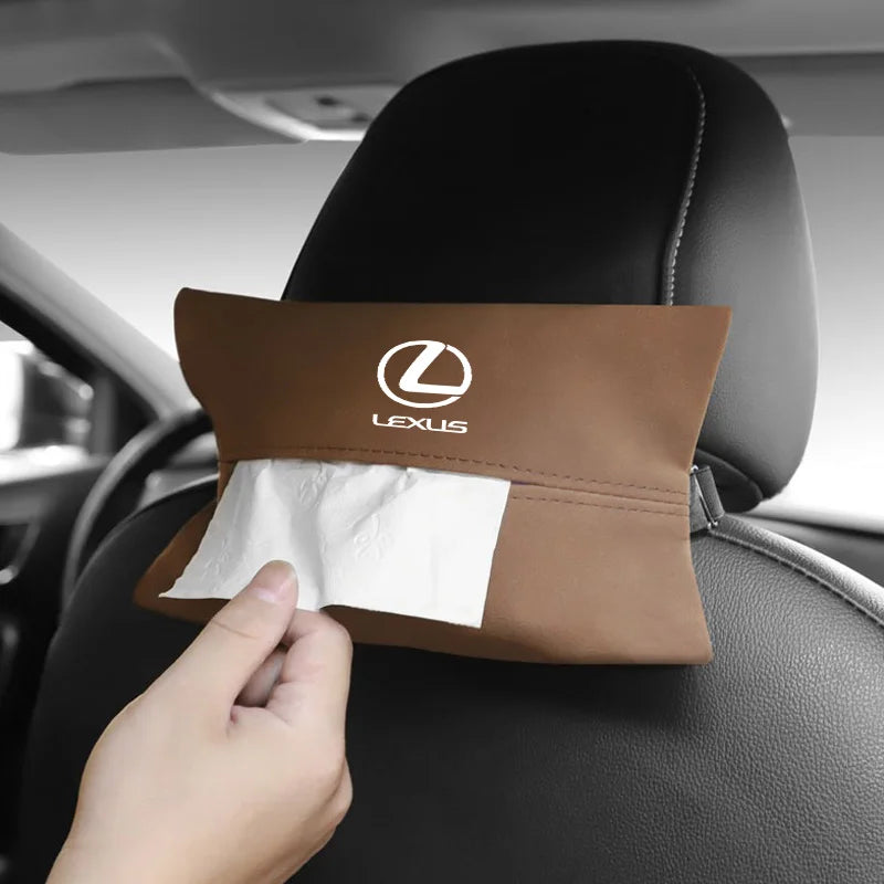 Lexus Car Sunshade Plate Tissue Box