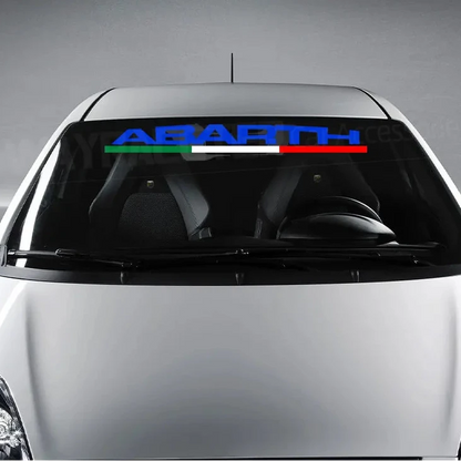 Abarth Windshield Decal