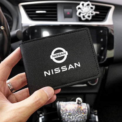 Leather / Carbon Fiber Nissan Wallet