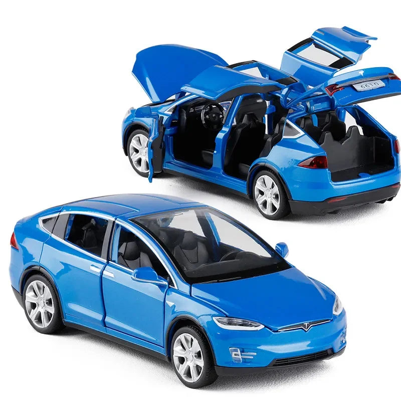 1:32 Tesla Model X 90 Alloy Car Model