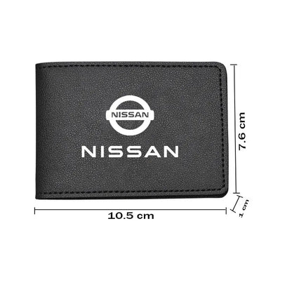 Leather / Carbon Fiber Nissan Wallet