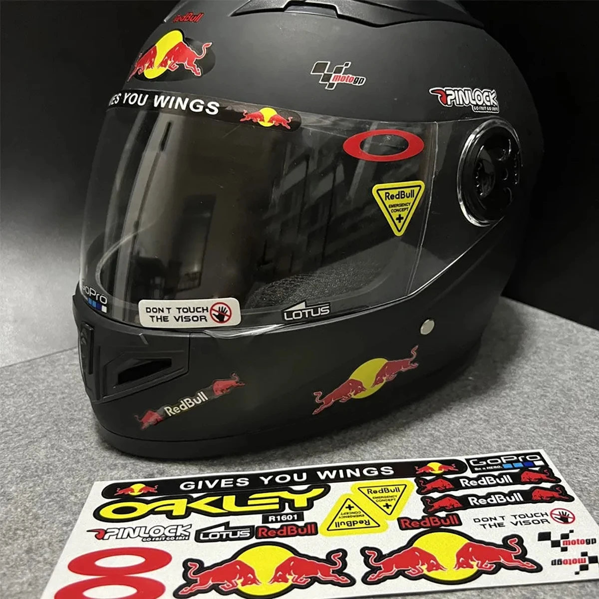 Red Bull Stickers Logo