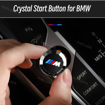 BMW M Crystal Start Button