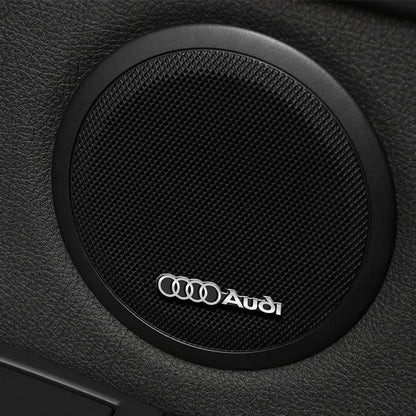 Audi 3D Aluminum Sticker