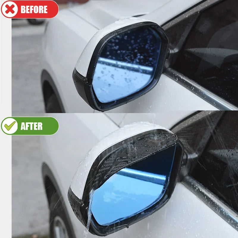 Rearview Mirror Rain Guard