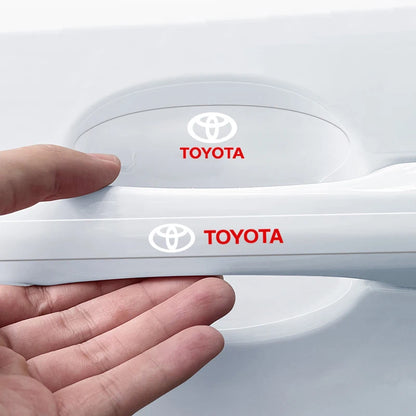 Película protectora transparente para manija de coche para Toyota