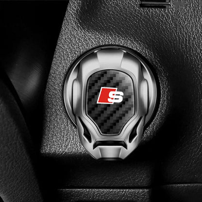 Couverture du bouton de démarrage du moteur audi S-line 