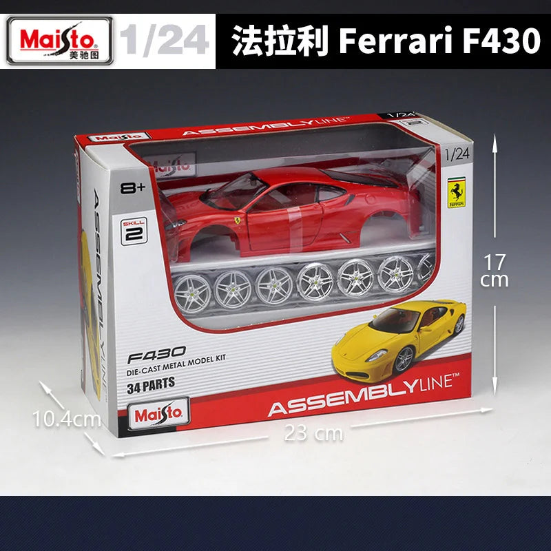 1:24 Scale Ferrari F430 Diecast Model 