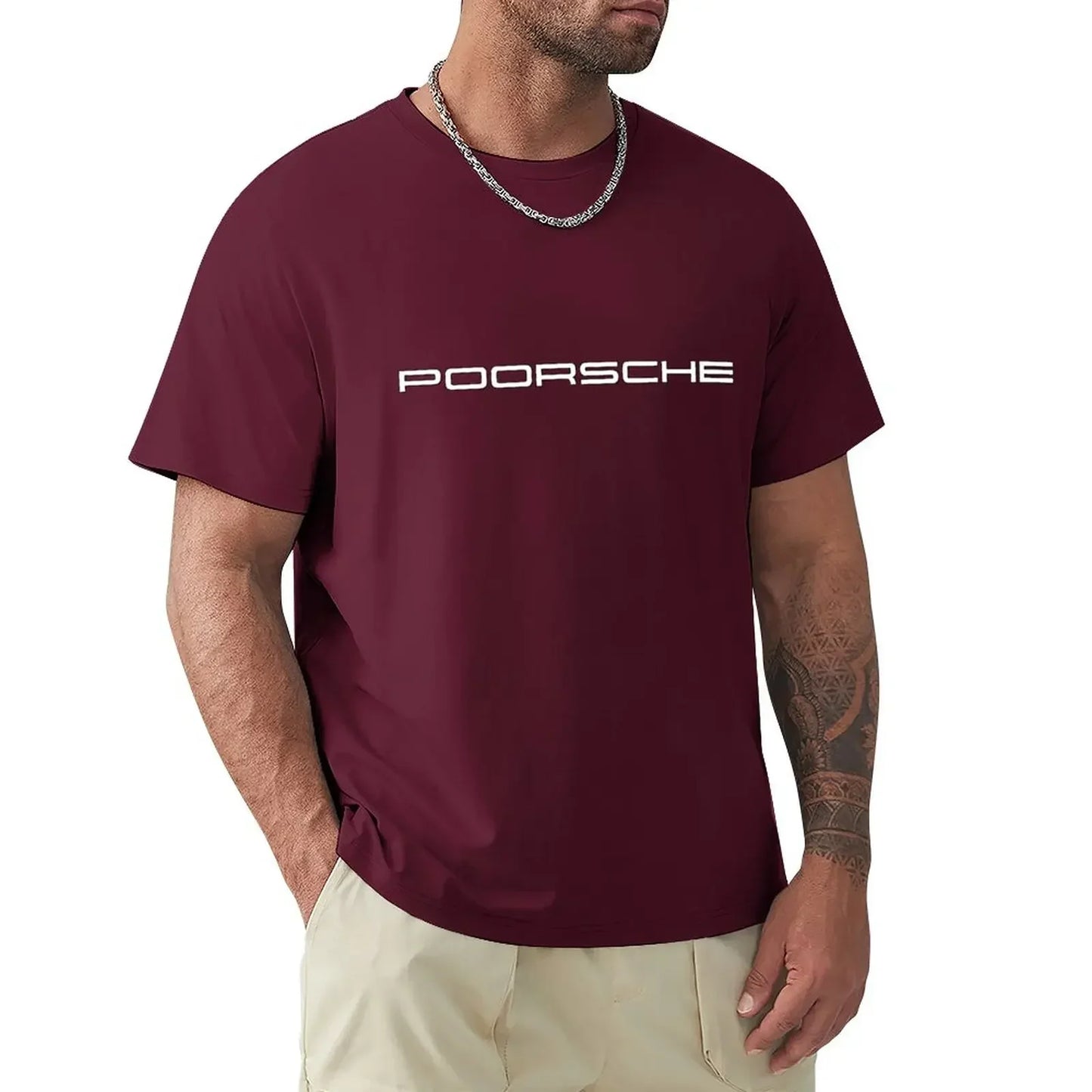 Camiseta minimalista de Porsche