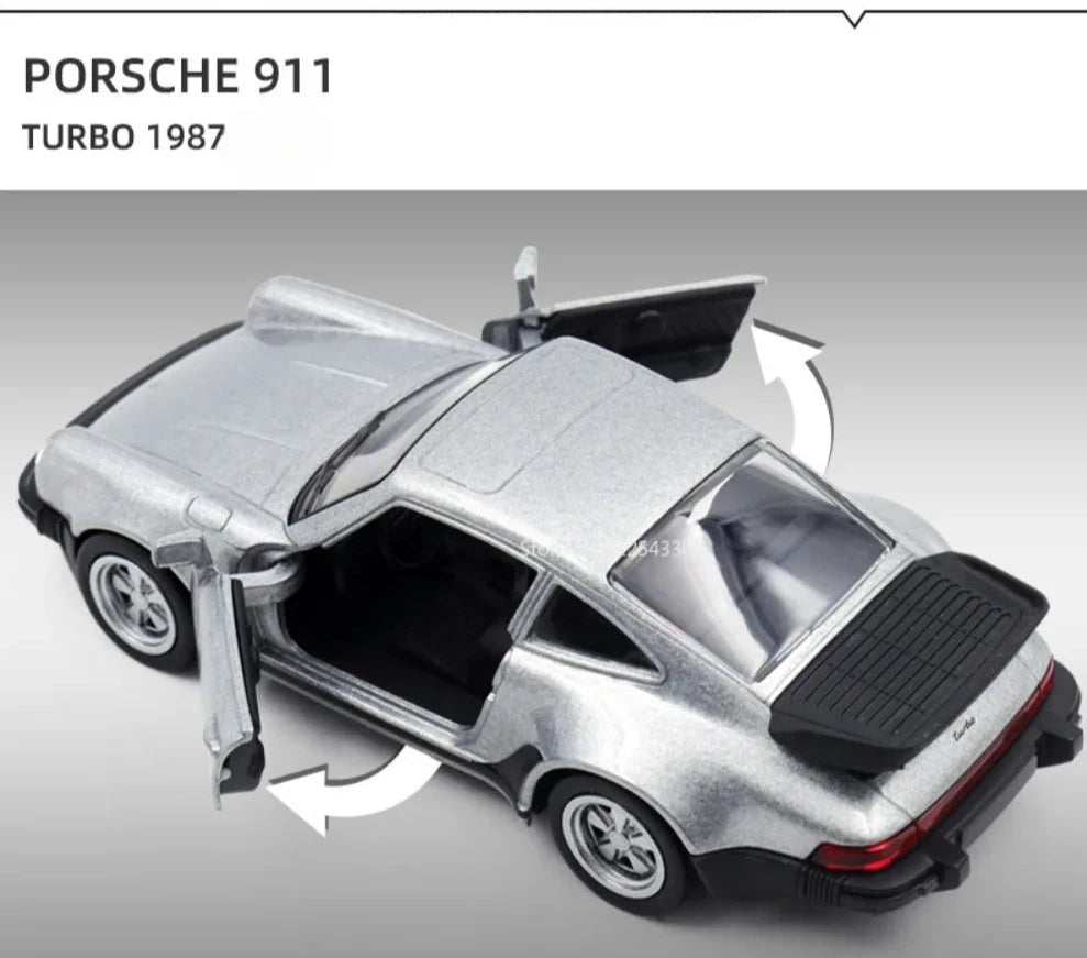 Porsche 911 Turbo 1/36 Scale Miniature