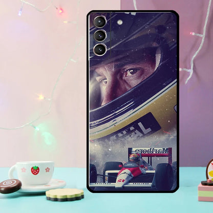 Ayrton Senna Telefonkoffer für Samsung