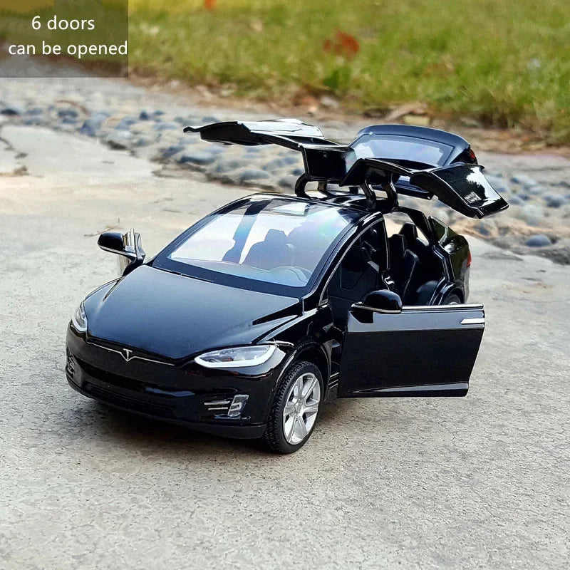 1:32 Tesla Model X 90 Alloy Car Model